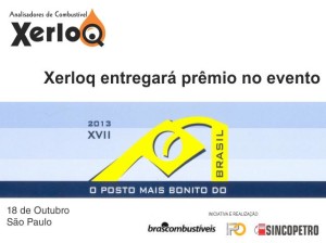 Xerloq entregará prêmio no evento Posto Mais Bonito do Brasil 2013